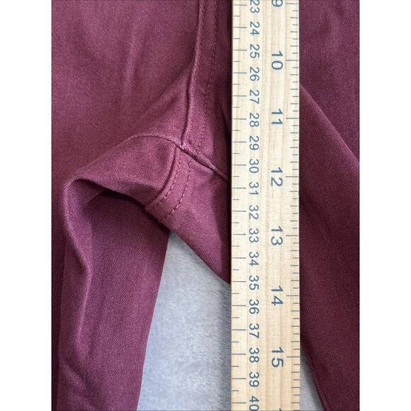 NYDJ Marilyn Straight Plum Purple Jeans Women's Sz 18W High Rise Lift Tuck NWT - Picture 5 of 14